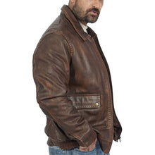 Load image into Gallery viewer, Callister Bomber Leather Jacket
