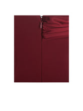 Load image into Gallery viewer, Ovelia Crimson Satin Ribbon Strapless Mini Dress
