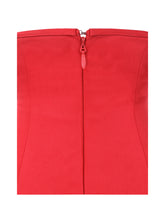 Load image into Gallery viewer, Peyton Ruby Plunging Halter Keyhole Mini Dress
