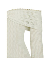 Load image into Gallery viewer, Kaedyn Off Shoulder Long Sleeve Crochet Mermaid Maxi Dress
