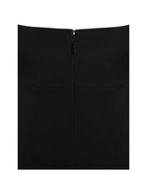 Load image into Gallery viewer, Ignacia Office Casual Black and White Halter Mini A-line Dress
