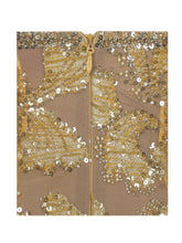 Load image into Gallery viewer, Edie Gold Beaded Sequin Midi Pencil Dress
