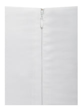 Load image into Gallery viewer, Gianna White Embroidered Halter Maxi Dress
