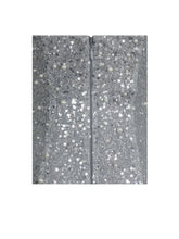 Load image into Gallery viewer, Noelle Silver Sequin Pearl-Embellished Sweetheart Maxi Dress
