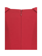 Load image into Gallery viewer, Narelle Crimson Off-Shoulder Sweetheart Drop Waist Mini Dress
