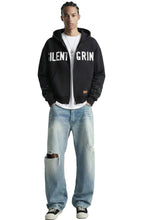 Load image into Gallery viewer, NEW KARAN French Terry Long Sleeve Crop Top Full Zip Hoodie
