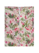 Load image into Gallery viewer, Mackenzie Green and Pink Floral Print Halter Linen Mini Dress
