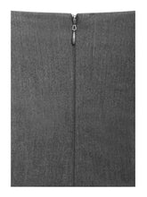 Load image into Gallery viewer, Hazel Grey Preppy Halter Neck Pleated Mini Dress
