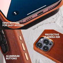 Load image into Gallery viewer, Leather iPhone Case
