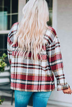 Load image into Gallery viewer, Classic Plaid Button Front Shirt Jacket with Breast Pockets Casual &amp; Minimalist Outerwear
