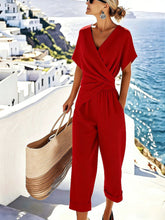 Load image into Gallery viewer, Women's Loose Irregular Short-Sleeve Two-Piece Set
