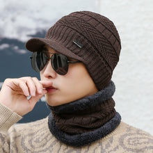 Load image into Gallery viewer, Women’s Fleece-Lined Knit Wool Cap | Winter Warm Hat
