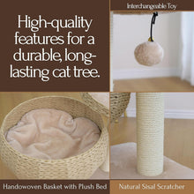 Load image into Gallery viewer, PetPals Cozy Cat Tree – Eco-Friendly, Stylish &amp; Fun for Your Cat!
