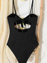 Load image into Gallery viewer, Cutout Sweetheart Neck : One-Piece Swimwear
