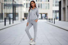 Load image into Gallery viewer, Women’s Fashionable Printed Sports Long-Sleeve Hoodie Set
