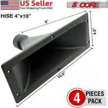 Load image into Gallery viewer, 5Core Heavy Duty Horn Tweeter 4x10 Universal Fit
