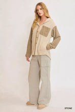 Load image into Gallery viewer, Umgee Washed French Terry Shacket
