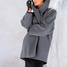 Load image into Gallery viewer, Plus Size Oversized Wool-Like Coat
