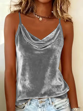 Load image into Gallery viewer, Solid Color Sleeveless Camisole Tank Top – 8 Colors, S–XXL
