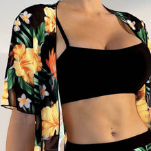 Load image into Gallery viewer, Women’s Floral Beach Set – Two-Piece Summer Outfit
