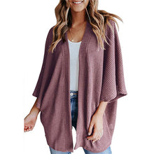 Load image into Gallery viewer, Women’s Bat Sleeve Knit Cardigan
