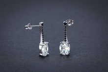 Load image into Gallery viewer, All-match Oval Zircon Earrings for Fashion Lovers - Copper-plated Style
