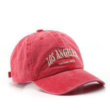 Load image into Gallery viewer, Distressed Satin Letter Embroidery Baseball Cap – Adjustable Unisex
