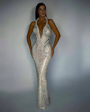 Load image into Gallery viewer, Sexy Sequined Banquet Dress Sheath Trailing Evening Dress

