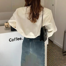 Load image into Gallery viewer, Women's Solid Color Long Sleeve Baseball Jacket
