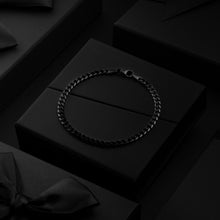 Load image into Gallery viewer, Cuban Chain Bracelet, 5MM - Stealth

