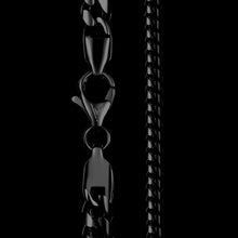 Load image into Gallery viewer, Cuban Chain Bracelet, 5MM - Stealth
