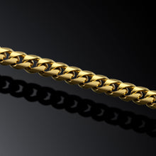 Load image into Gallery viewer, Cuban Chain Bracelet, 5MM - 14K Gold
