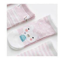 Load image into Gallery viewer, 5Pairs 0-2Y Infant Baby Socks Baby Socks for Girls Cotton Mesh Cute Newborn Boy Toddler Socks Baby Clothes Accessories
