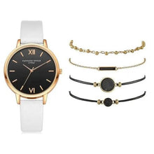 Load image into Gallery viewer, 5Pcs Elegant Stylish Buckle Quartz Wrist Watch Set - Fashion Watches For Women and Girls
