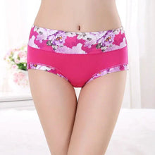 Load image into Gallery viewer, 5Pcs Print Panties Women's Underwear Cute Cotton Panties Plus Size Briefs Girl Ladies Lingeries Panty Sexy Underpants For  Women
