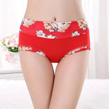 Load image into Gallery viewer, 5Pcs Print Panties Women's Underwear Cute Cotton Panties Plus Size Briefs Girl Ladies Lingeries Panty Sexy Underpants For  Women
