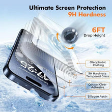 Load image into Gallery viewer, 5pcs Tempered Glass Screen Protectors for iPhone 15 Pro Max &amp; 14/13/12/11/16/7/8/X/XR/XS Max/Mini - Ultimate Protection
