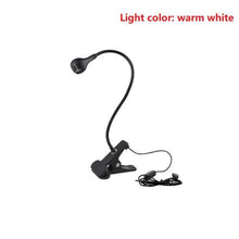 Load image into Gallery viewer, 5V USB power LED Desk lamp Flexible study Reading Book lights Eye Protect Table lamp With Clip For Home Decorative Table Lamp Cute Study Lamps for Bedroom Décor
