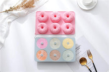 Load image into Gallery viewer, 6 Cells Large Size Cake Molds Food Grade Material Donuts Mold Baking Tools For Biscuit Dessert Chocolate Mould Silicone Baking Mold Just Pop Out Non-Stick Doughnuts Baking Molds
