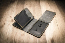 Load image into Gallery viewer, Federal Badge Wallet Small - Black

