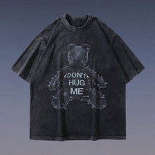 Load image into Gallery viewer, Hip Hop Oversized Tshirts Streetwear Vintage T-shirts Bear
