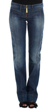 Load image into Gallery viewer, Cavalli Blue Wash Cotton Stretch Boot Cut Jeans
