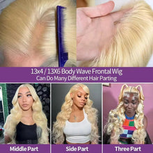 Load image into Gallery viewer, 613 hd Lace Frontal Wig 13x6 Lace Frontal Wig Human Hair for Women Blonde Human Hair Wig 13x4 Body Wave Lace Front Wigs on Sale
