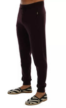 Load image into Gallery viewer, Dolce &amp; Gabbana Purple Cashmere Gym Training Sport Pants
