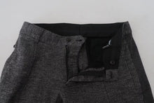 Load image into Gallery viewer, Dolce &amp; Gabbana Gray Chevron Viscose Skinny Pants
