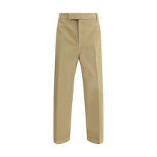 Load image into Gallery viewer, Thom Browne Beige Cotton Casual Pants
