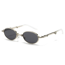 Load image into Gallery viewer, Foldable Small Frame Light-Tinted Sunglasses – Women’s Luxury Style
