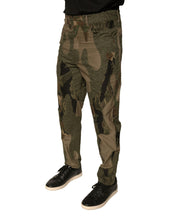 Load image into Gallery viewer, Dolce &amp; Gabbana Multicolor Camouflage Cotton Pants
