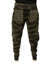 Load image into Gallery viewer, Dolce &amp; Gabbana Green Cotton Jogger Cargo Pants
