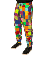 Load image into Gallery viewer, Dolce &amp; Gabbana Multicolor Cotton Patchwork Men Cargo Pants
